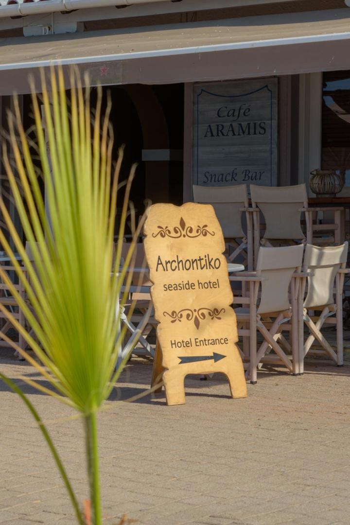 Archontiko Seaside Hotel Platanias  Ngoại thất bức ảnh