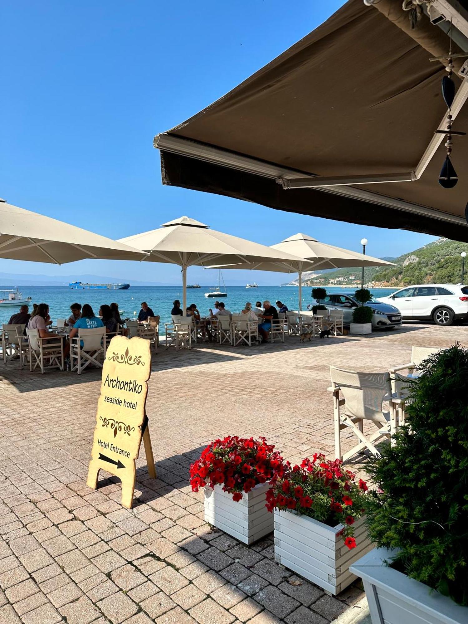 Archontiko Seaside Hotel Platanias  Ngoại thất bức ảnh